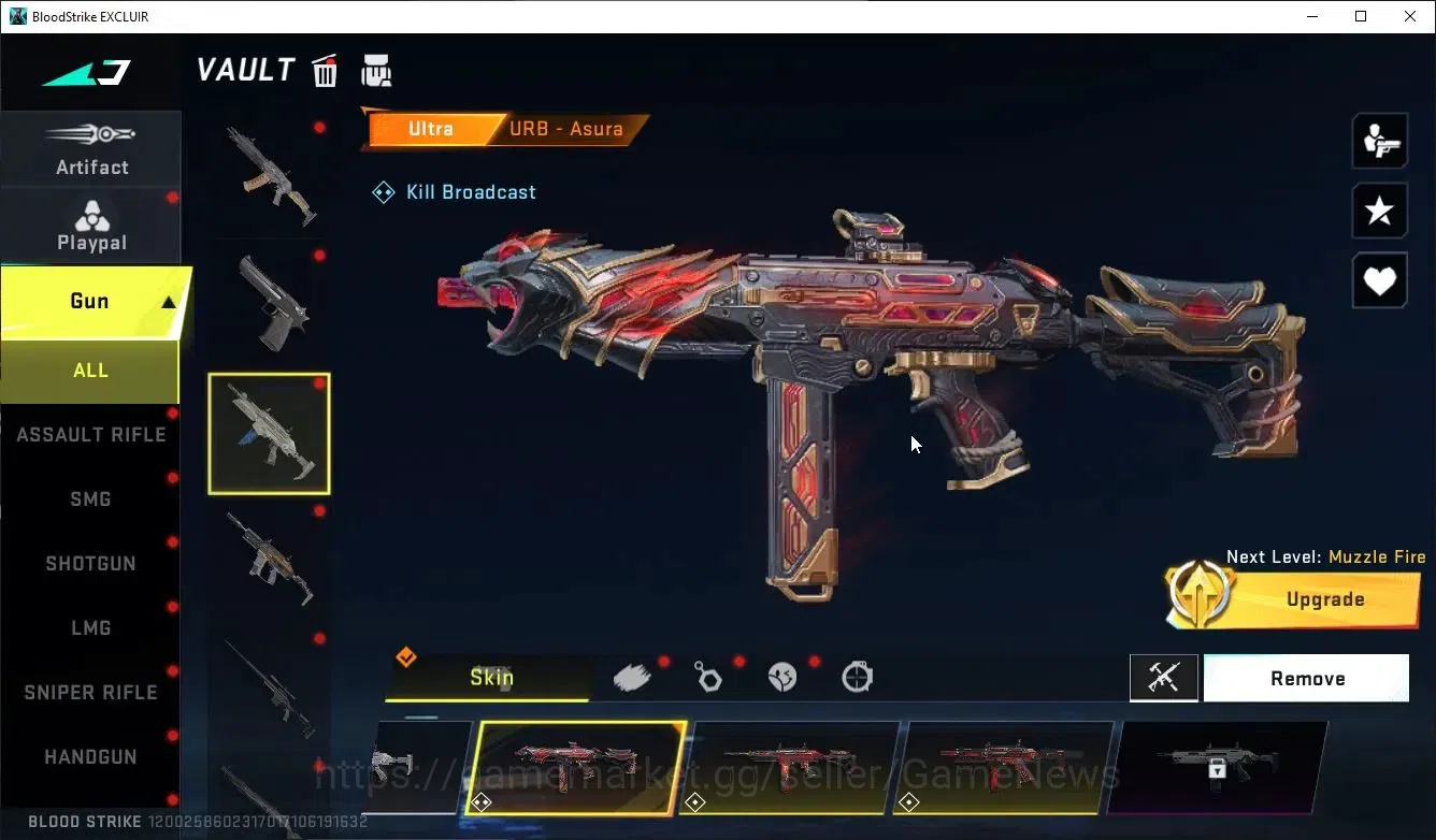 Blood Strike Accounts ASIA|ETERNAL MELEE-ClayMore-RedVerdict+ULTRA MELEE image 13