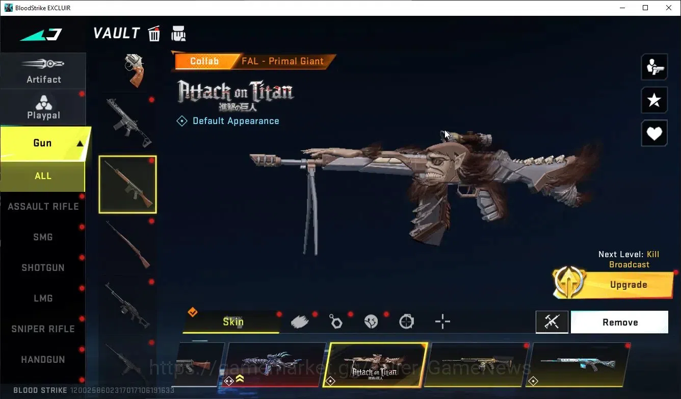 Blood Strike Accounts ASIA|ETERNAL MELEE-ClayMore-RedVerdict+ULTRA MELEE image 17