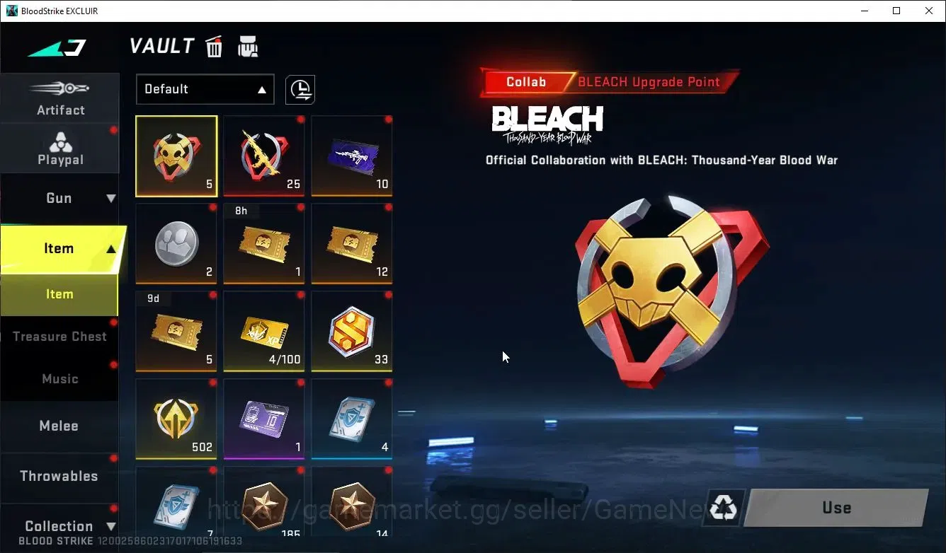 Blood Strike Accounts ASIA|ETERNAL MELEE-ClayMore-RedVerdict+ULTRA MELEE image 18