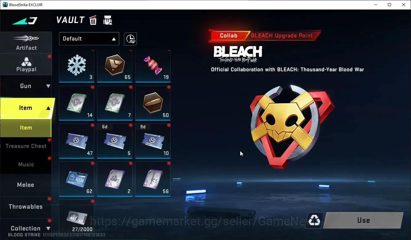 Blood Strike Accounts ASIA|ETERNAL MELEE-ClayMore-RedVerdict+ULTRA MELEE image 19