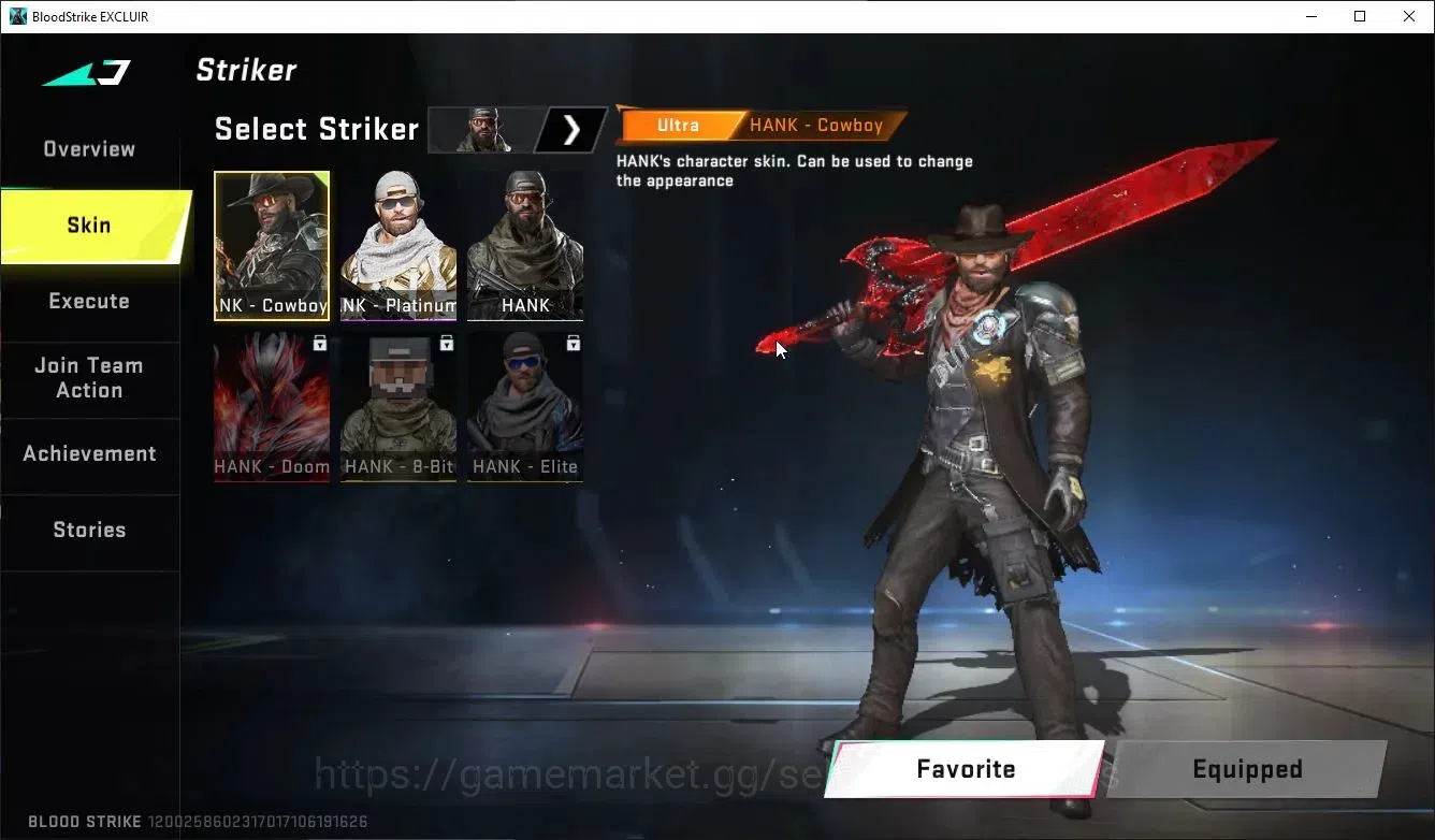 Blood Strike Accounts ASIA|ETERNAL MELEE-ClayMore-RedVerdict+ULTRA MELEE image 4