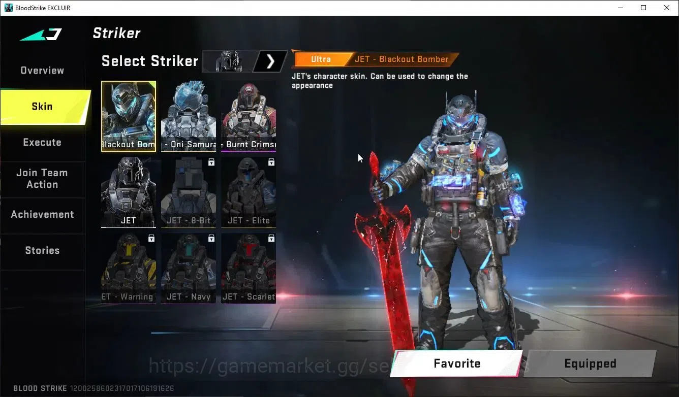 Blood Strike Accounts ASIA|ETERNAL MELEE-ClayMore-RedVerdict+ULTRA MELEE image 5