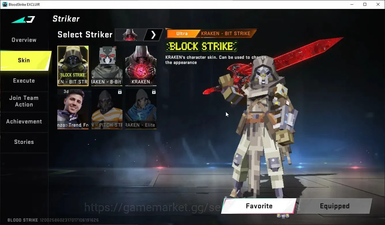 Blood Strike Accounts ASIA|ETERNAL MELEE-ClayMore-RedVerdict+ULTRA MELEE image 6