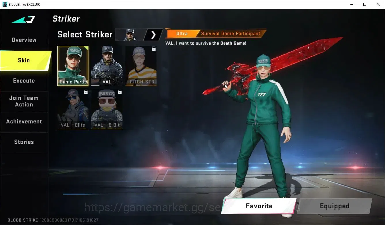 Blood Strike Accounts ASIA|ETERNAL MELEE-ClayMore-RedVerdict+ULTRA MELEE image 8