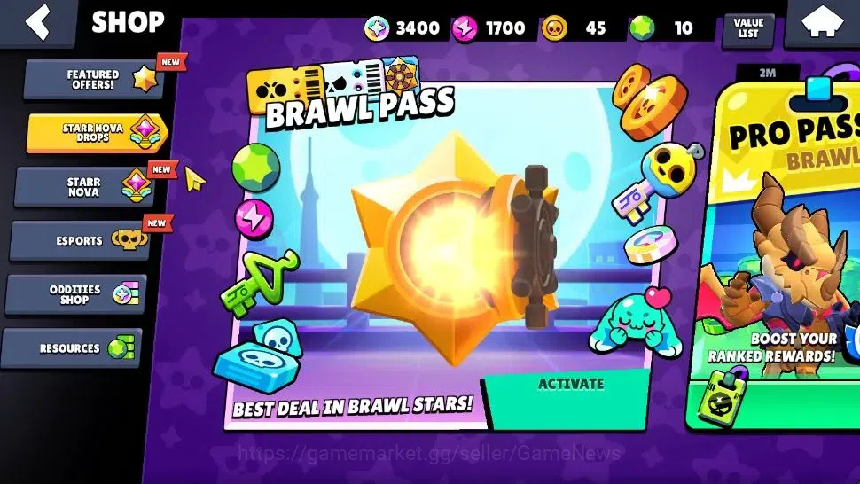 Brawl Stars Accounts 1006 Trophy | 17 Brawlers 2 Max Lv [Shelly, Finx] | 1 Mythic 1 Epic Skin [Doctor Edgar] | CN ON | Lv33 6