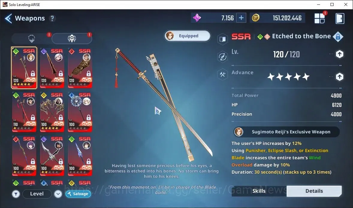 Solo Leveling: ARISE Accounts Lv101 2,5M Pwr|HalatA5+Sign,LennartA5+Sign,Antoine image 12