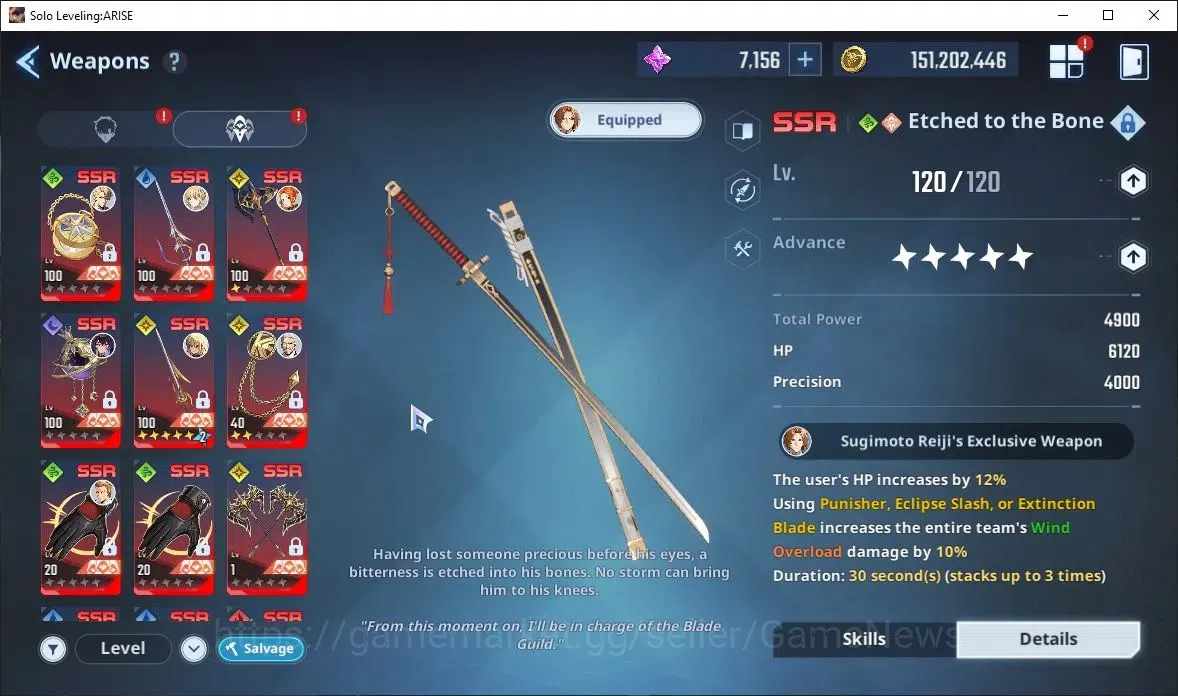 Solo Leveling: ARISE Accounts Lv101 2,5M Pwr|HalatA5+Sign,LennartA5+Sign,Antoine image 13