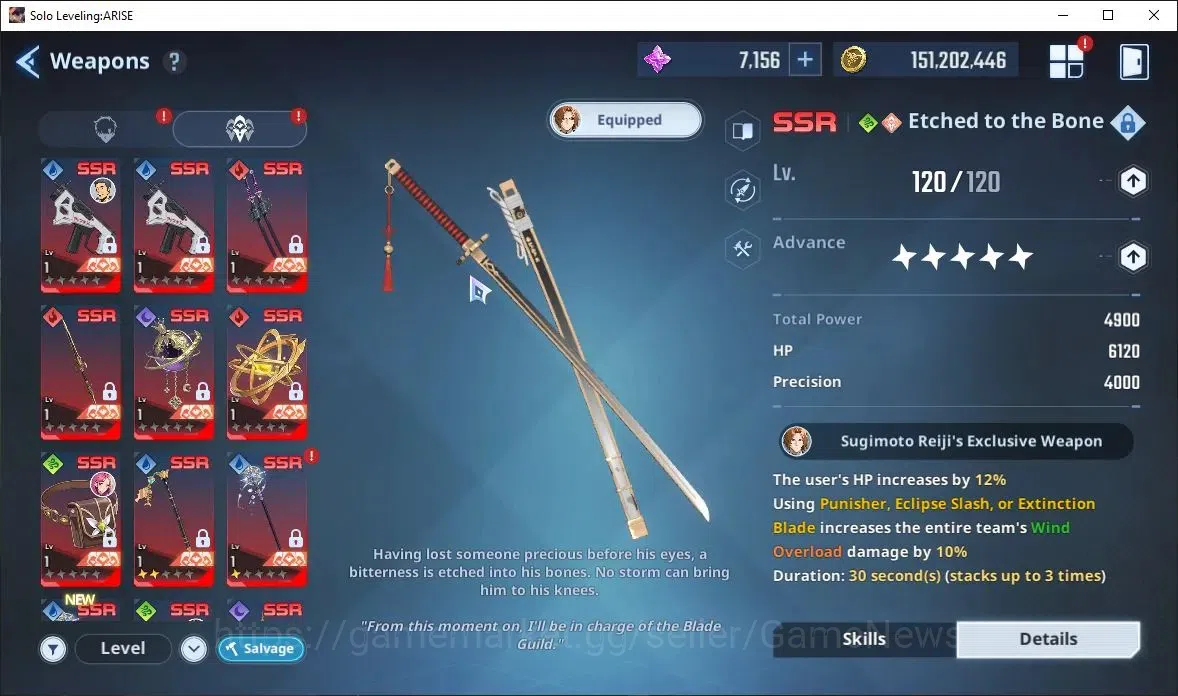 Solo Leveling: ARISE Accounts Lv101 2,5M Pwr|HalatA5+Sign,LennartA5+Sign,Antoine image 14