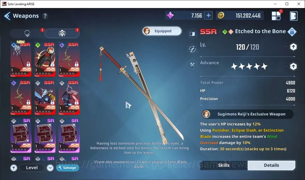 Solo Leveling: ARISE Accounts Lv101 2,5M Pwr|HalatA5+Sign,LennartA5+Sign,Antoine image 15