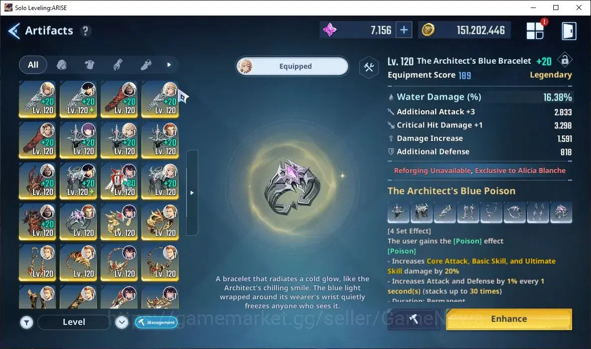 Solo Leveling: ARISE Accounts Lv101 2,5M Pwr|HalatA5+Sign,LennartA5+Sign,Antoine image 17