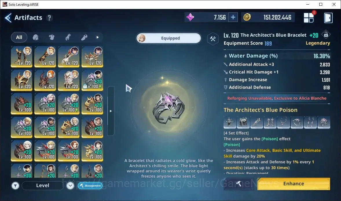 Solo Leveling: ARISE Accounts Lv101 2,5M Pwr|HalatA5+Sign,LennartA5+Sign,Antoine image 18
