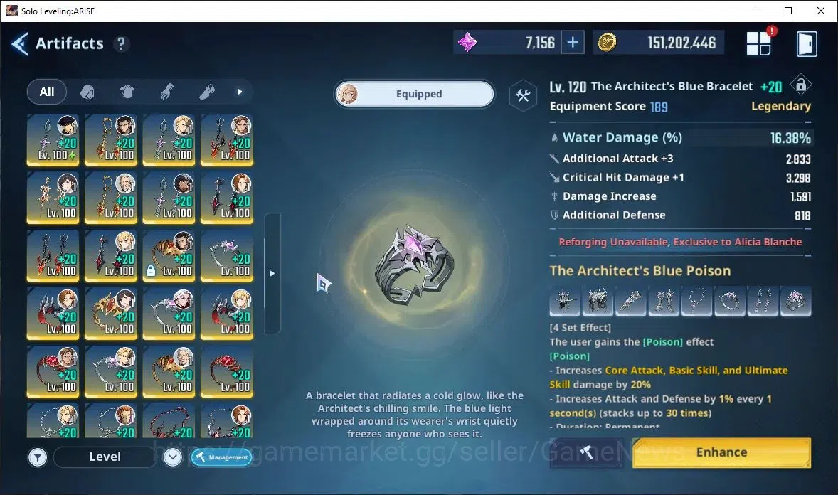 Solo Leveling: ARISE Accounts Lv101 2,5M Pwr|HalatA5+Sign,LennartA5+Sign,Antoine image 19
