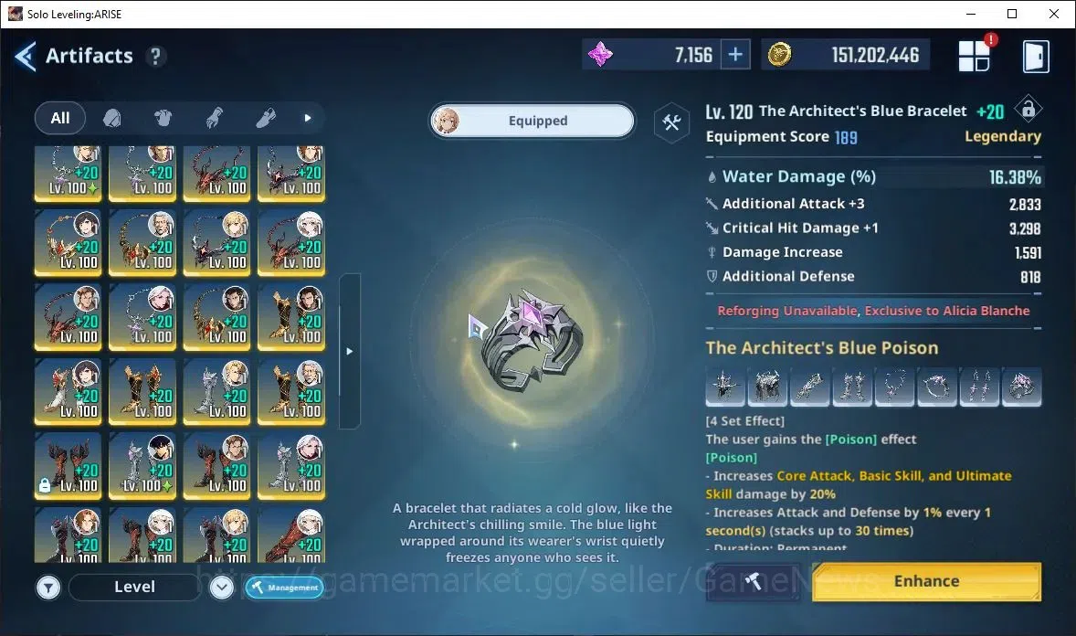 Solo Leveling: ARISE Accounts Lv101 2,5M Pwr|HalatA5+Sign,LennartA5+Sign,Antoine image 20