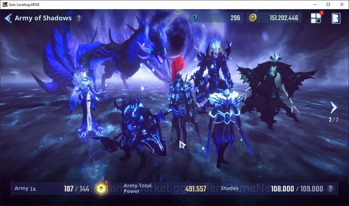 Solo Leveling: ARISE Accounts Lv101 2,5M Pwr|HalatA5+Sign,LennartA5+Sign,Antoine image 8