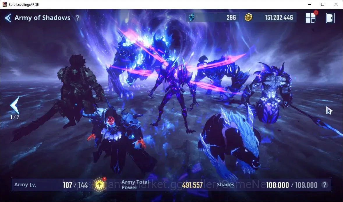 Solo Leveling: ARISE Accounts Lv101 2,5M Pwr|HalatA5+Sign,LennartA5+Sign,Antoine image 9