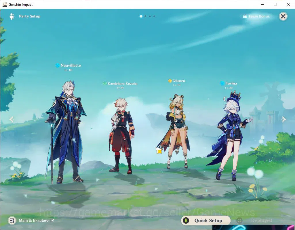 Genshin Impact Accounts ASIA|AR 50|PremTeam Neuvillette|6Limited+1(*5Weapo image 17