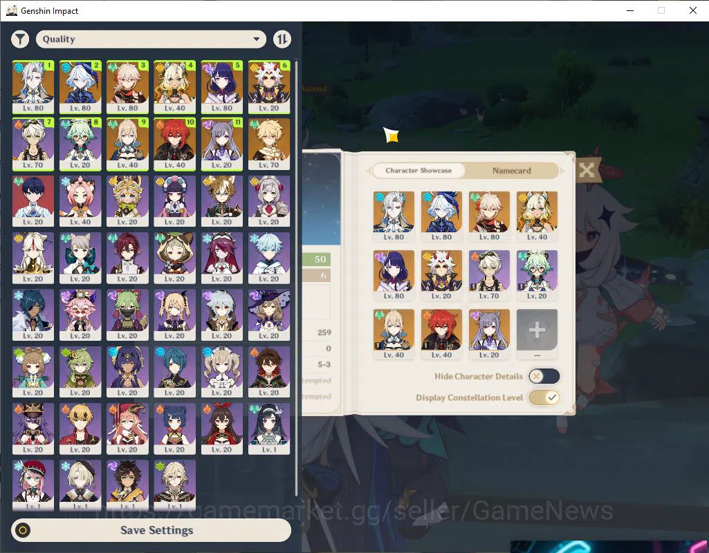 Genshin Impact Accounts ASIA|AR 50|PremTeam Neuvillette|6Limited+1(*5Weapo image 2