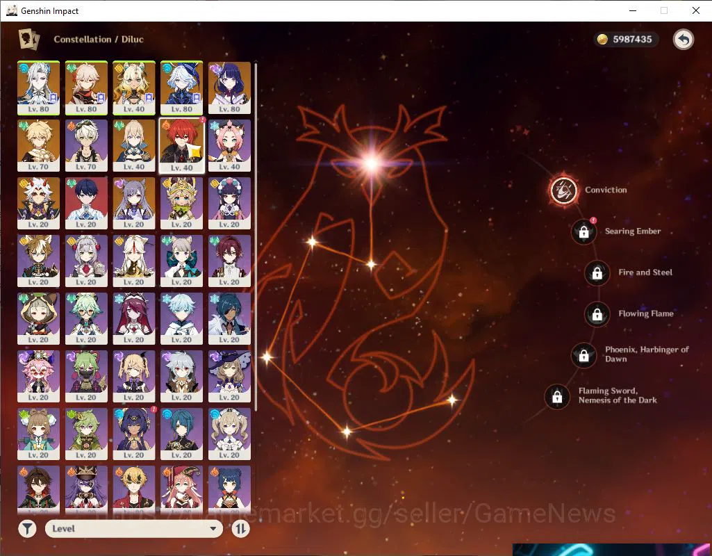 Genshin Impact Accounts ASIA|AR 50|PremTeam Neuvillette|6Limited+1(*5Weapo image 4