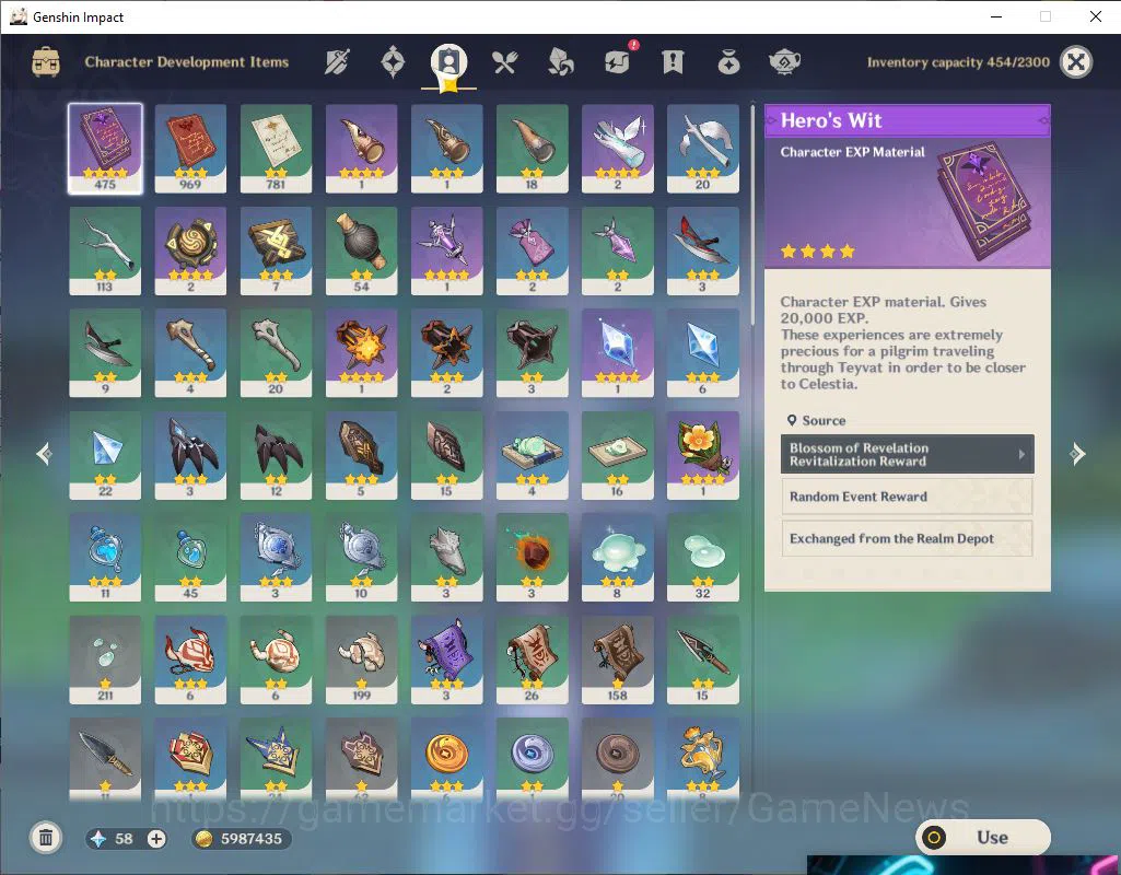 Genshin Impact Accounts ASIA|AR 50|PremTeam Neuvillette|6Limited+1(*5Weapo image 8