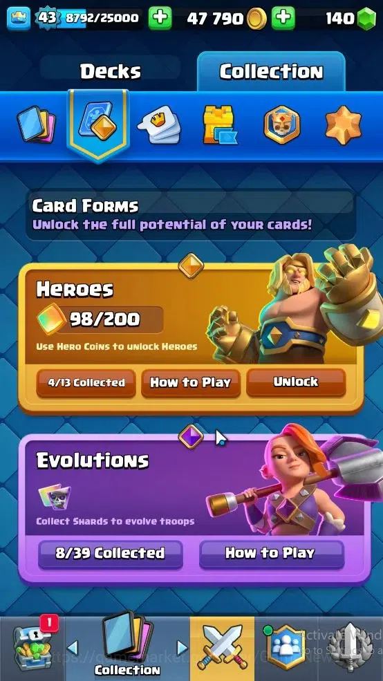Clash Royale Accounts Lv 43|KTL 14|Trophy 8578|Card 121|8 EVO,4 Hero,21  image 14