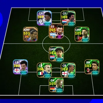 eFootball Accounts Legends & Iconic Players EFOOTBALL BEST ACCOUNT | BIGTIME MESSI 2022,RUUD GULIT,VINICIUS JR,BIGTIME
