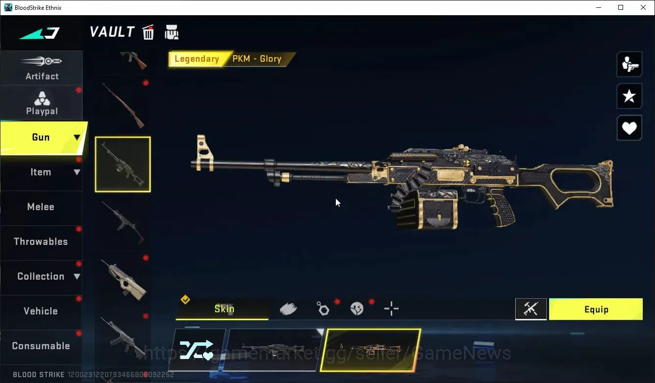 Blood Strike Accounts ASIA| 1 ULTRA [Ethan-Raid Mask]+7 Legendary MELEE  image 10