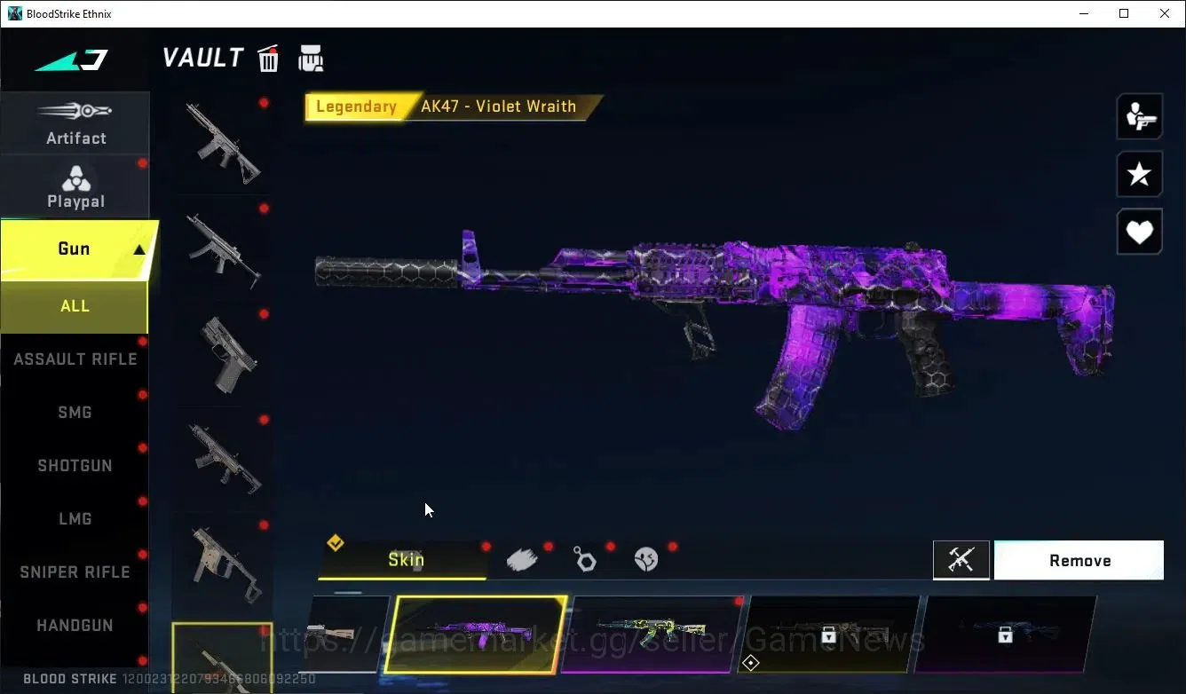 Blood Strike Accounts ASIA| 1 ULTRA [Ethan-Raid Mask]+7 Legendary MELEE  image 6