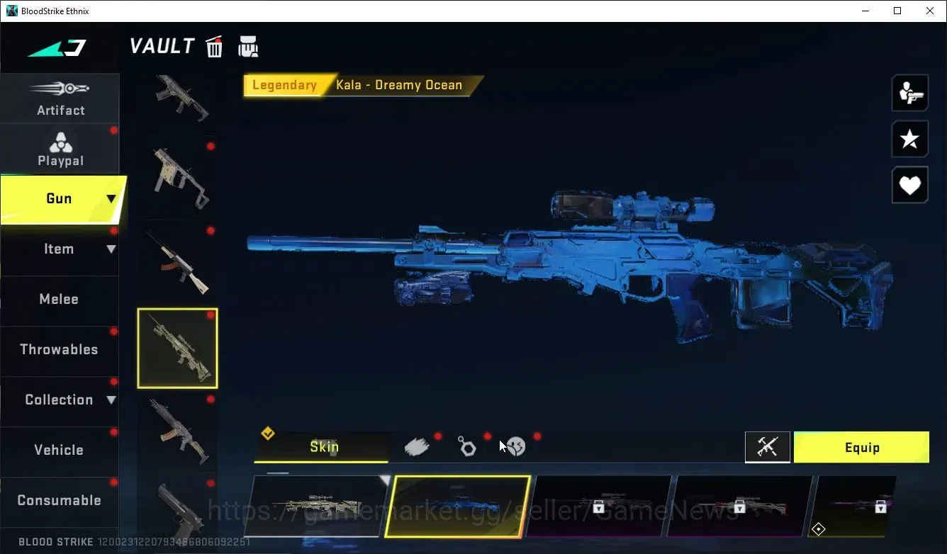 Blood Strike Accounts ASIA| 1 ULTRA [Ethan-Raid Mask]+7 Legendary MELEE  image 7