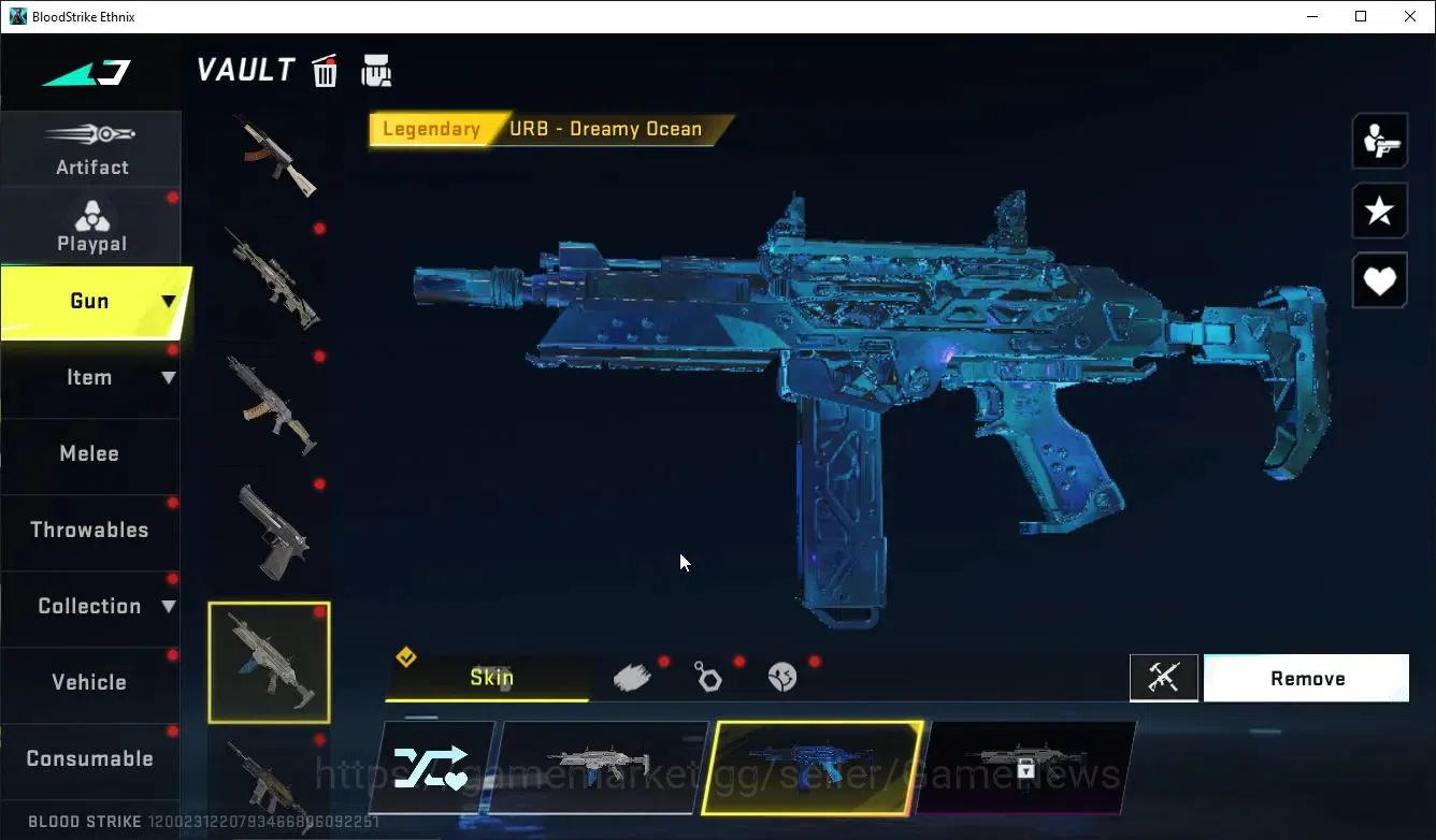 Blood Strike Accounts ASIA| 1 ULTRA [Ethan-Raid Mask]+7 Legendary MELEE  image 8