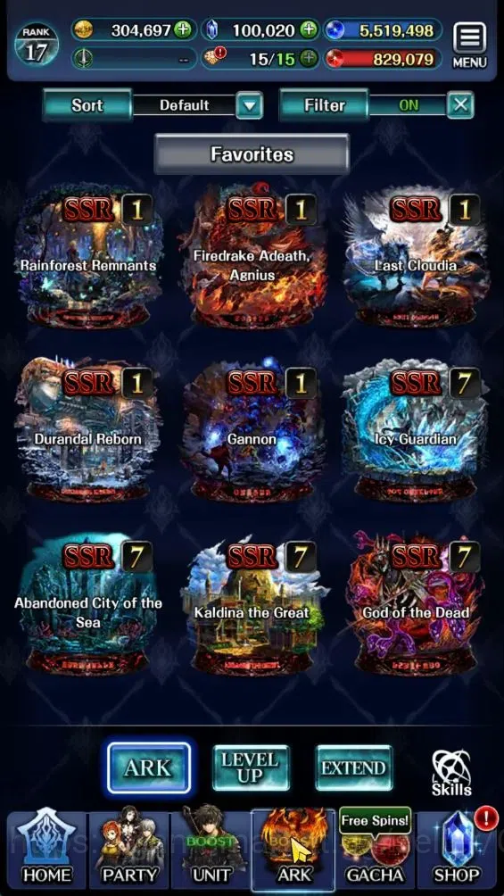 Last Cloudia Accounts GLOBAL|Rank 17|100K Crystal|Top Tier Unit [Demon L image 3