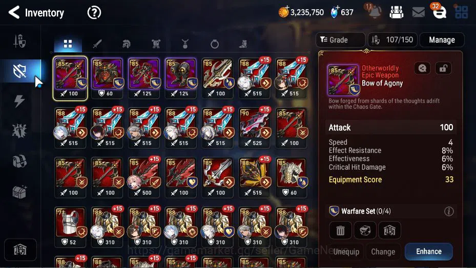 Epic Seven Accounts Global Unverif|NewEra|5 ML(Salome,NM Luna,LQ Charl image 10