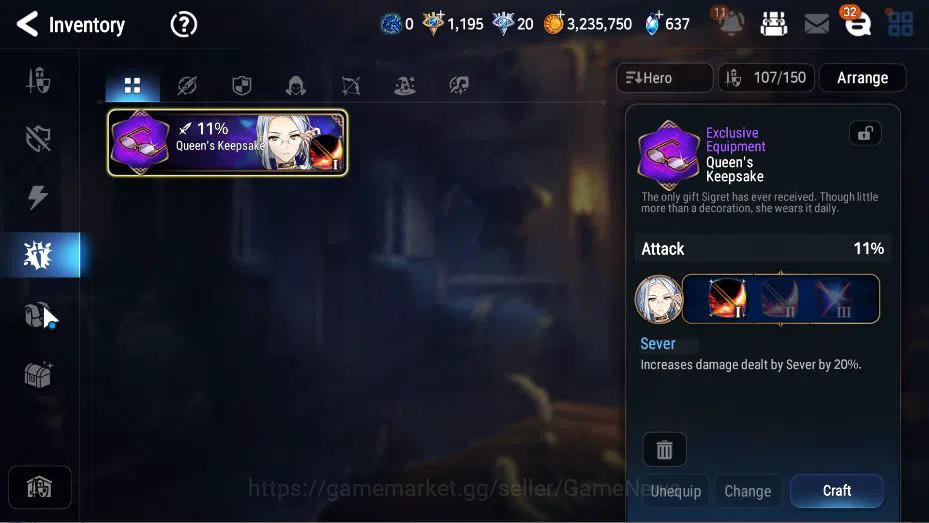 Epic Seven Accounts Global Unverif|NewEra|5 ML(Salome,NM Luna,LQ Charl image 8