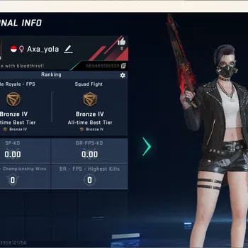 Blood Strike Accounts Others ASIA | 1 Eternal: MP5-Bloodrift Lv.1 | 1 AOT: MRL-A | 1 Ultra Melee: Katar | Check SS BS2779B