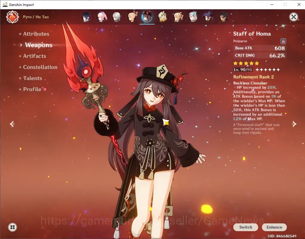 Genshin Impact Accounts ASIA|AR60|Premium(Arlecchino,Zibai,Neuvillette)|21 image 11