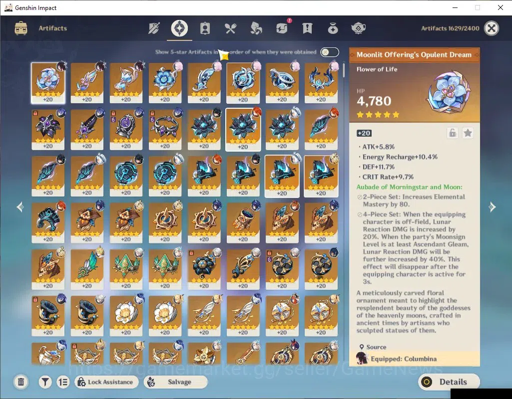 Genshin Impact Accounts ASIA|Free HSR+ZZZ(ENDGAME)|AR 60|Premium [Mavuika, image 13