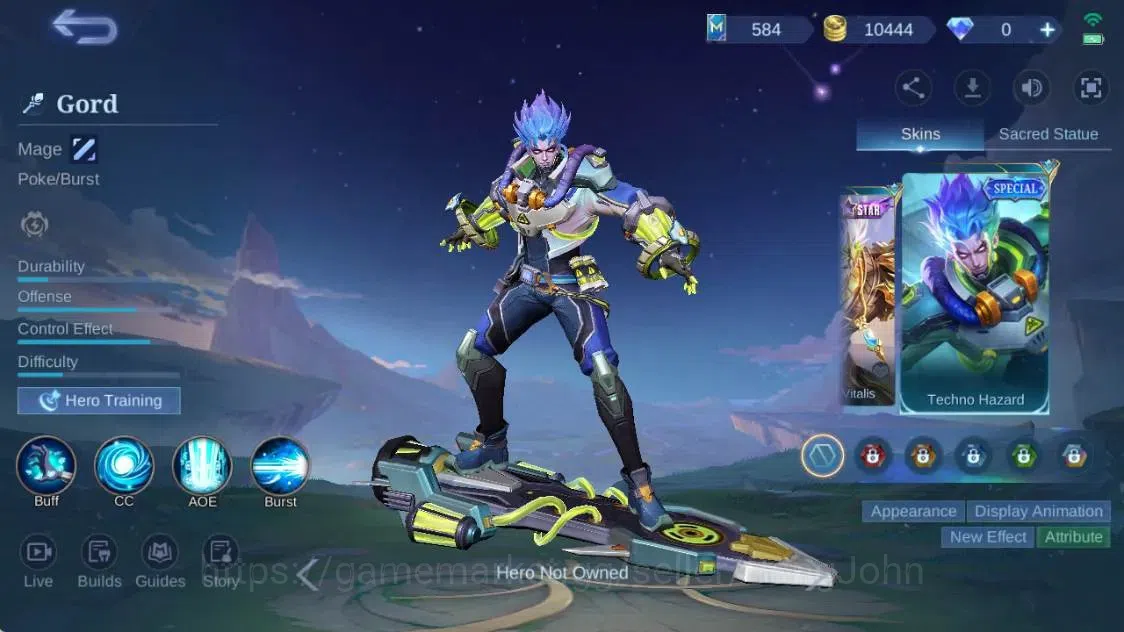 Mobile Legends: Bang Bang Accounts Global|Hero 95|Skin 174|Expert|CC Natalia|Gaara|Ep image 15