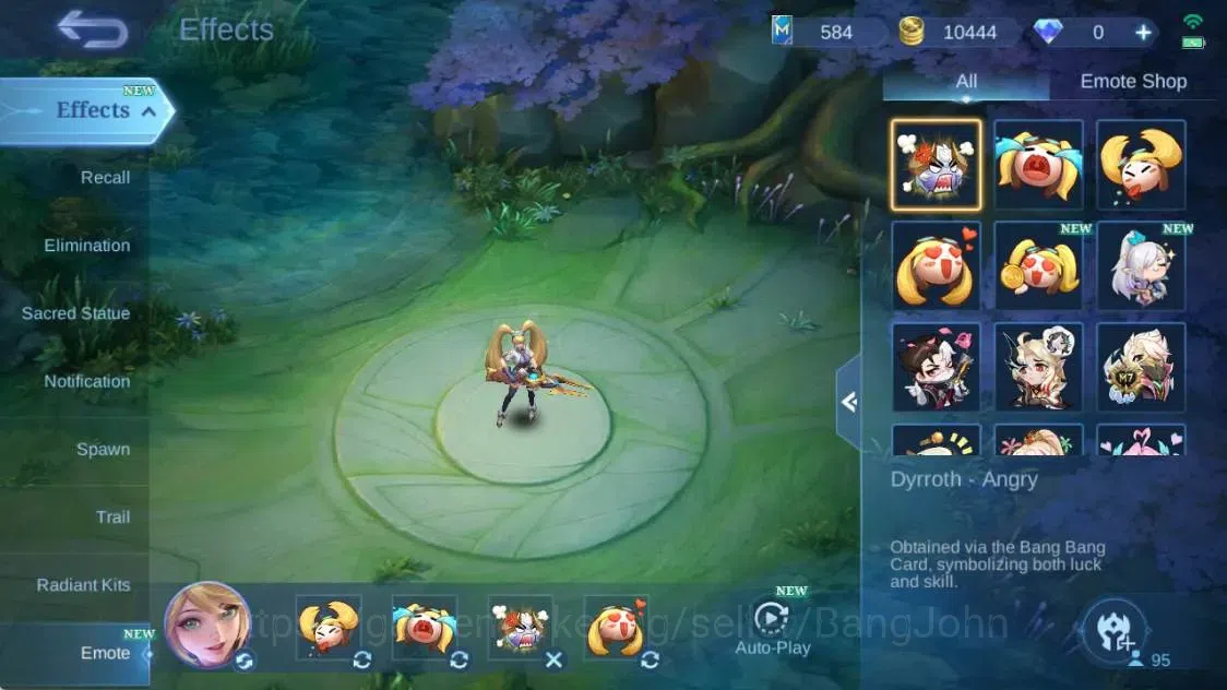 Mobile Legends: Bang Bang Accounts Global|Hero 95|Skin 174|Expert|CC Natalia|Gaara|Ep image 7