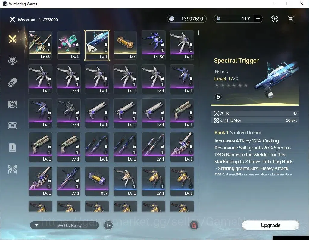 Wuthering Waves Accounts EU |UL 47|2 Limited| [Lucy RC 6, Rebecca RC 1] + S image 6
