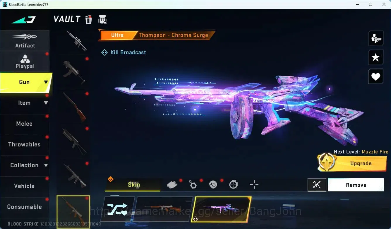 Blood Strike Accounts ASIA | EVO FAL-Evolved Draco | 4 Collab Skins | 11 image 18