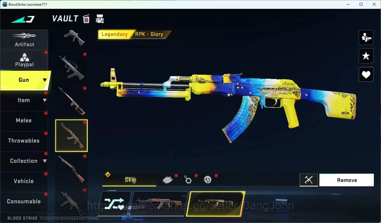 Blood Strike Accounts ASIA | EVO FAL-Evolved Draco | 4 Collab Skins | 11 image 20