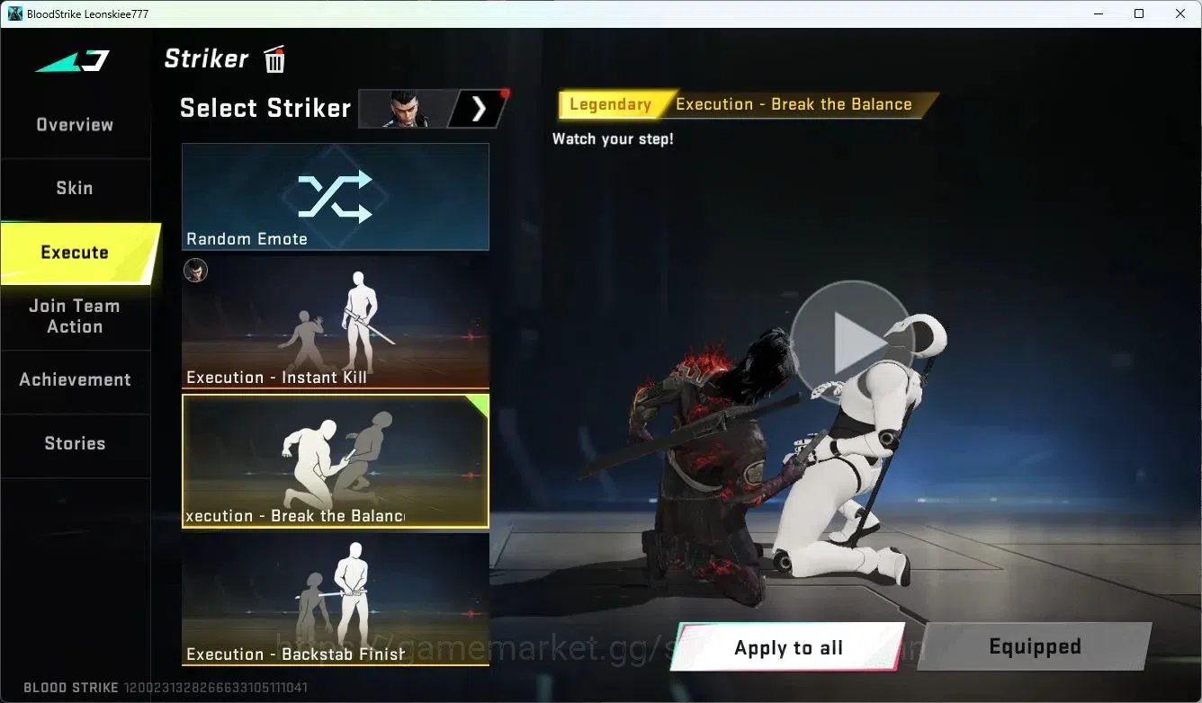 Blood Strike Accounts ASIA | EVO FAL-Evolved Draco | 4 Collab Skins | 11 image 5