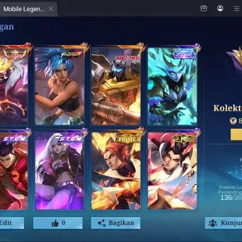 Mobile Legends: Bang Bang Accounts Collector Global|Hero 134|Skin 320|Renowned|HighImmo 101|Legend Franco|Collab Gaara+KOF