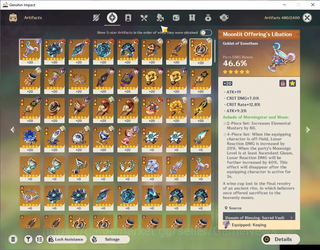 Genshin Impact Accounts ASIA|AR 50|3  Limited + 1 (*5 Weapon)|Mavuika,Xilo image 4