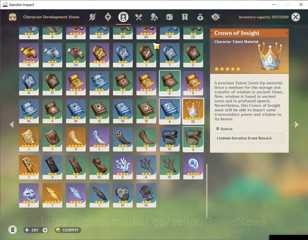 Genshin Impact Accounts ASIA|AR 50|3  Limited + 1 (*5 Weapon)|Mavuika,Xilo image 6