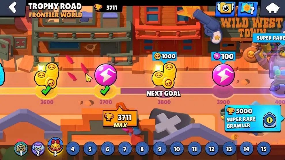 Brawl Stars Accounts 3711 Trophy|37 Brawlers 3 Max Lvl [Mico,Chester,Bu image 17