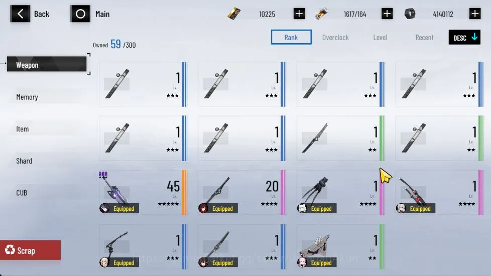 Punishing: Gray Raven Accounts Starter EUROPA | Starter |10K BC+ 3K YC + 8K BlueCard + [Crocotta, Lucia CW, Ferall Etc]|Log 2
