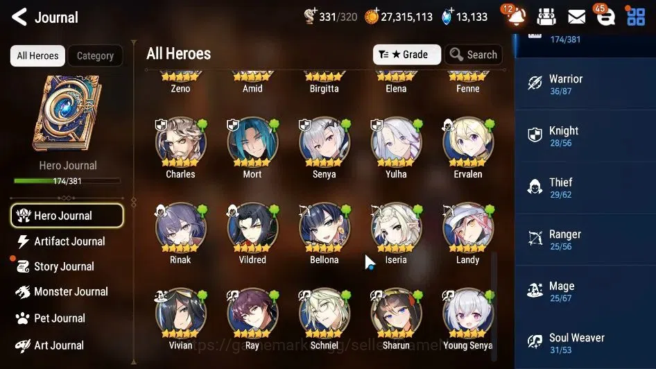 Epic Seven Accounts GLOBAL|New Era|12 ML(SN Yulha,Rhianna&Luciella,LOT image 9