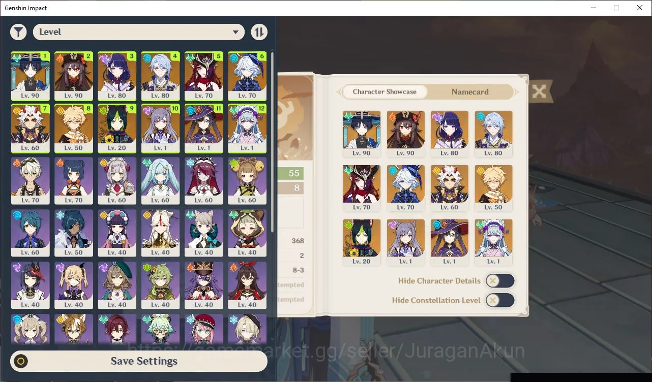 Genshin Impact Accounts ASIA|AR55|5 Limited +3[5Star's Weapon]|Furina,Wand image 5