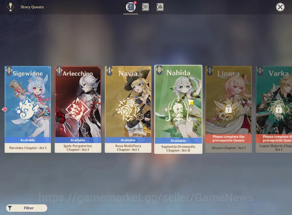 Genshin Impact Accounts ASIA|AR 52|11 Limited+5(*5Wep)|Arlecchino,HuTao+Si image 17
