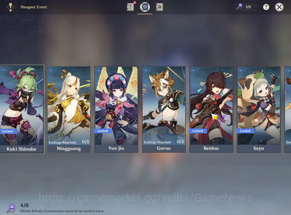 Genshin Impact Accounts ASIA|AR 52|11 Limited+5(*5Wep)|Arlecchino,HuTao+Si image 19